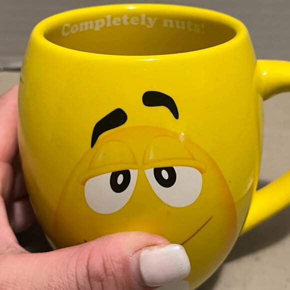 Yellow M&M's Character Face Coffee Mug Cup 2014 - Picture 3 of 5